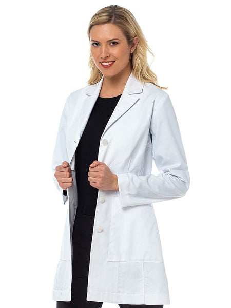 9644 TAILORED MID LENGTH LAB COAT – AKs Uniforms